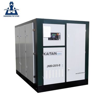 변환장치를 가진 Kaitain JN 시리즈 2단계 압축 기름에 의하여 주입되는 나사 공기 압축기