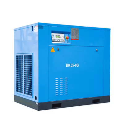 전기 55kw 100hp 10m3/min 8bar 공기 압축기 회전 가스 압축기 BK55-8G