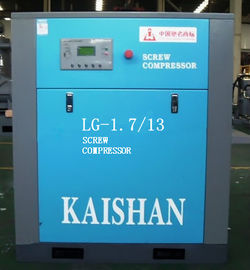 고효율  무음 전력 - 주도 스크류 공기 압축기 13 바 15 kw ISO CE